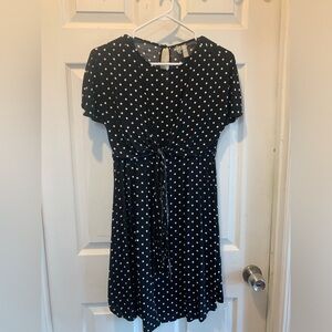 Black Polka Dot Dress